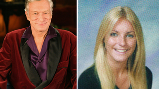 Hugh Hefner & Fiancée Crystal Harris, Circa 2003